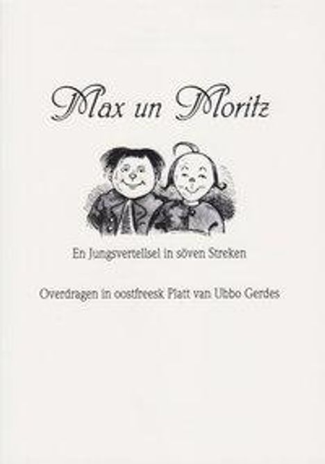 Max un Moritz, Buch