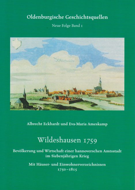 Albrecht Eckhardt: Wildeshausen 1759, Buch