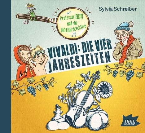 Professor DUR und die Notendetektive - Vivaldi: Die Vier Jahreszeiten, CD