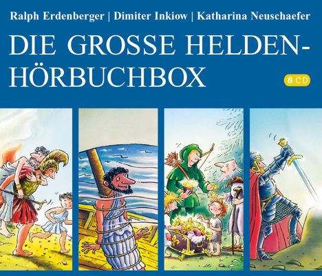 Die große Helden-Hörbuchbox, CD