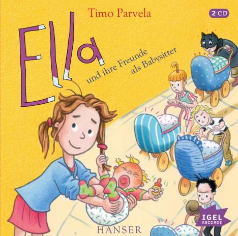 Timo Parvela: Ella und ihre Freunde als Babysitter, CD