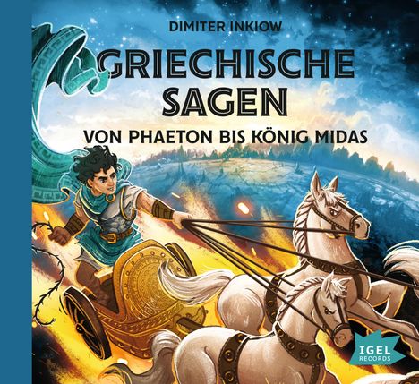 Griechische Sagen.Von Phaeton bis König Midas, 2 CDs