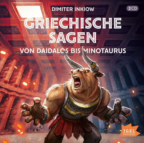 Griechische Sagen-Von Daidalos bis Minotaurus, 2 CDs
