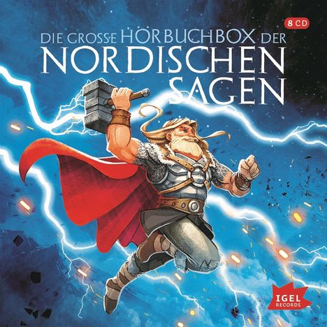 Die große Hörbuchbox der Nordischen Sagen, CD