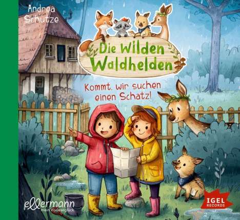 Schütze, A: Die wilden Waldhelden / CD, CD