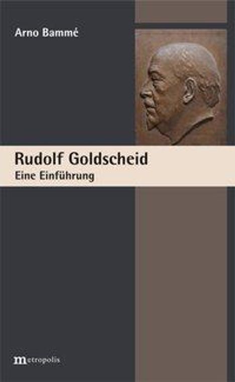 Arno Bammé: Rudolf Goldscheid, Buch