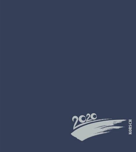 Foto-Malen-Basteln Bastelkalender dunkelblau 2020, Diverse