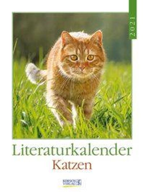 Literaturkalender Katzen 2021, Kalender
