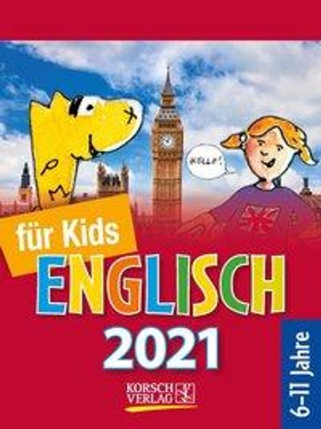 Sprachkal. Englisch für Kids 2021, Kalender