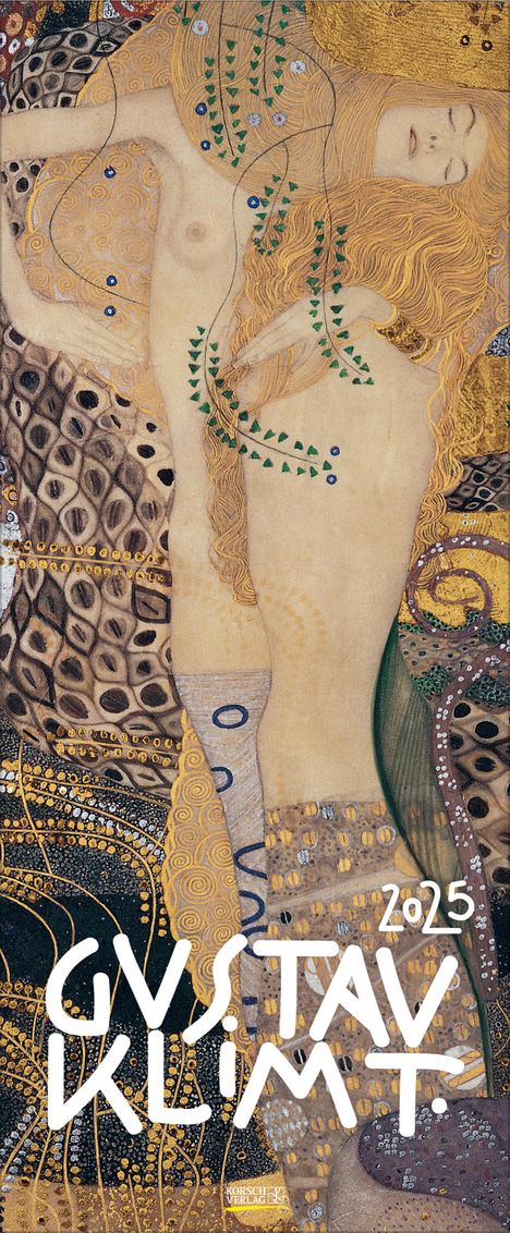 Gustav Klimt 2025, Kalender