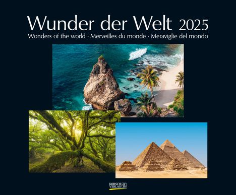 Wunder der Welt 2025, Kalender
