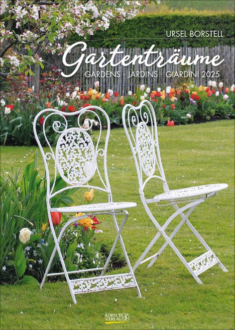 Gartenträume 2025, Kalender