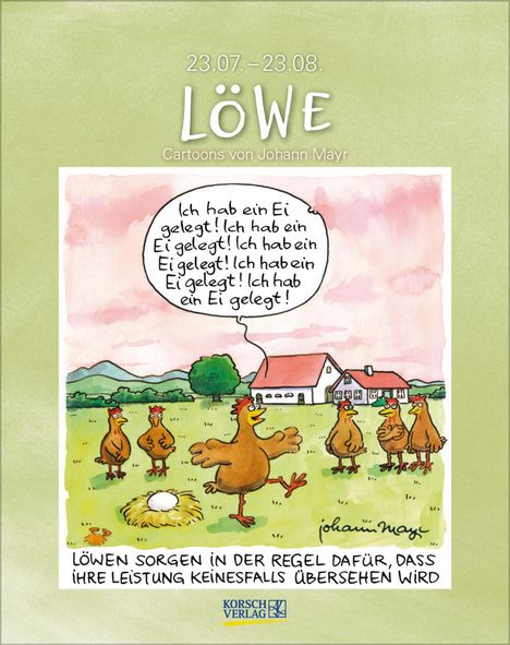 Löwe 2025, Kalender