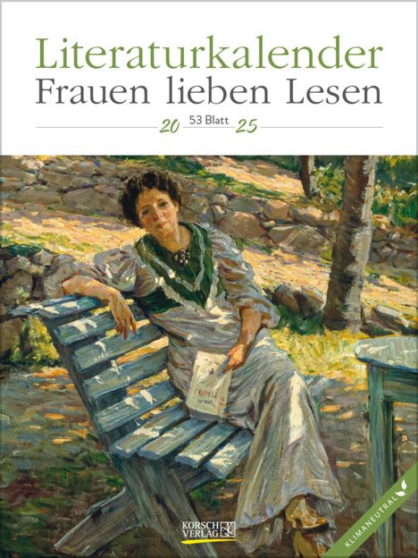 Literaturkalender Frauen lieben Lesen 2025, Kalender