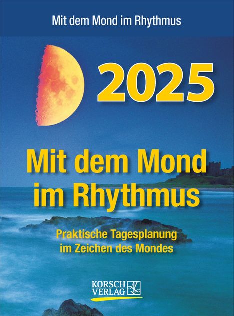 Mond Abreißkalender 2025, Kalender