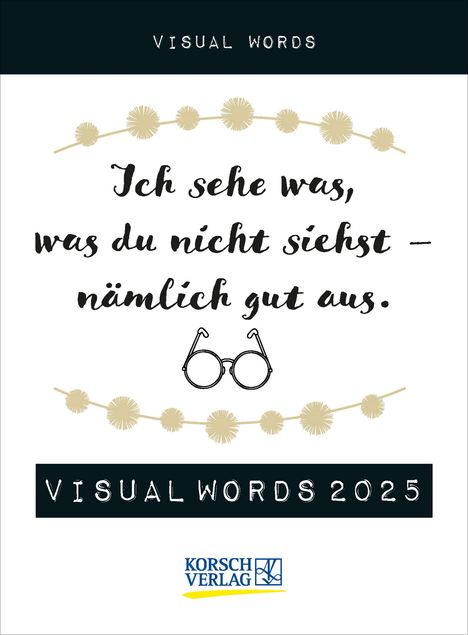 Visual Words 2025, Kalender