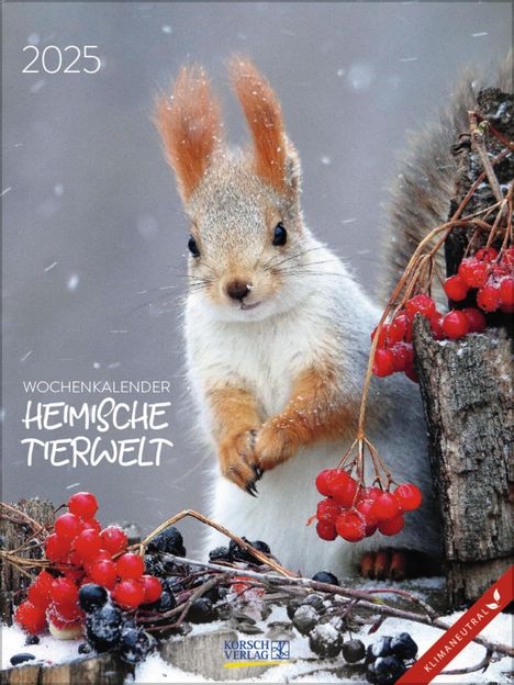 Heimische Tierwelt 2025, Kalender