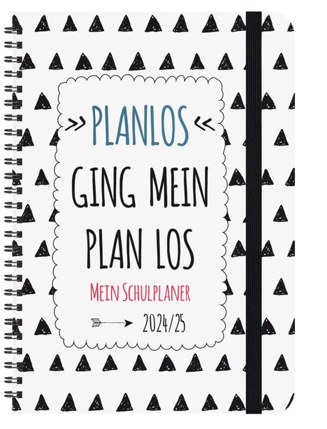 Schülerkalender Planlos 2024/2025, Kalender