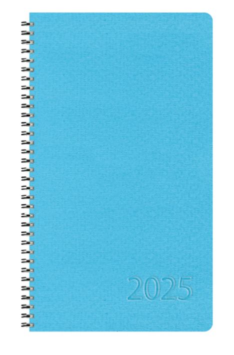 Taschenkalender Wochentimer Small Blau 2025, Buch