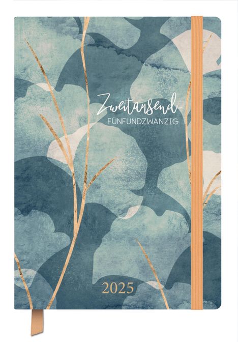 Terminkalender Classic Timer Golden Tree 2025, Buch