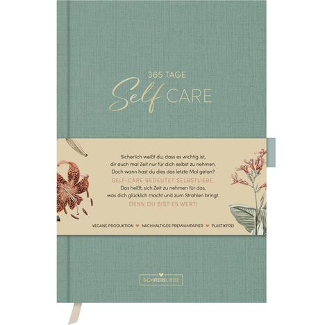 Self-Care Tagebuch Mint, Diverse