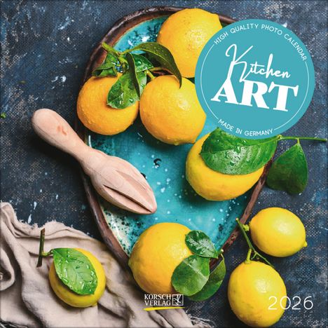 Kitchen Art 2026, Kalender