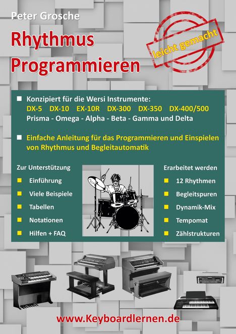 Peter Grosche: Rhythmus Programmieren leicht gemacht, Buch