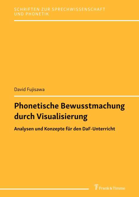 David Fujisawa: Phonetische Bewusstmachung durch Visualisierung, Buch