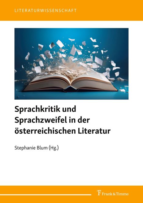 Sprachkritik und Sprachzweifel in der österreichischen Literatur, Buch