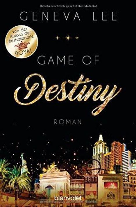 Geneva Lee: Game of Destiny, Buch