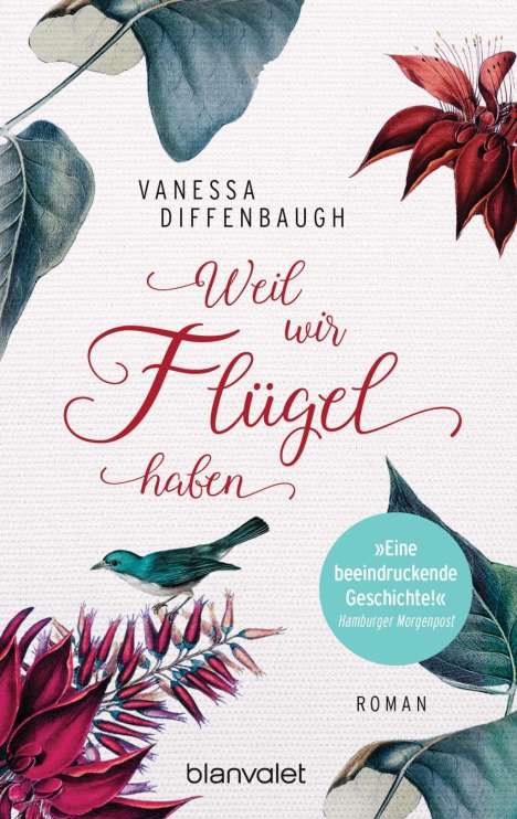 Vanessa Diffenbaugh: Weil wir Flügel haben, Buch
