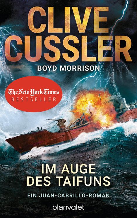 Clive Cussler: Im Auge des Taifuns, Buch
