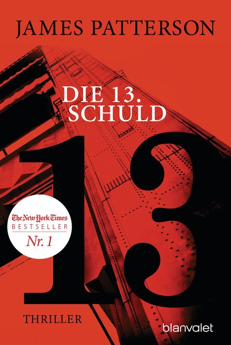 James Patterson: Die 13. Schuld, Buch