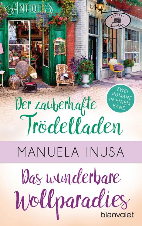 Manuela Inusa: Valerie Lane - Der zauberhafte Trödelladen / Das wunderbare Wollparadies, Buch