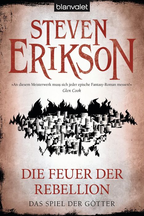 Steven Erikson: Das Spiel der Götter (10) - Die Feuer der Rebellion, Buch