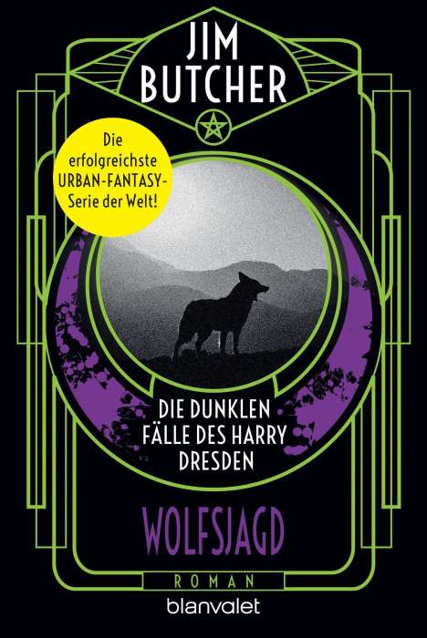 Jim Butcher: Die dunklen Fälle des Harry Dresden - Wolfsjagd, Buch