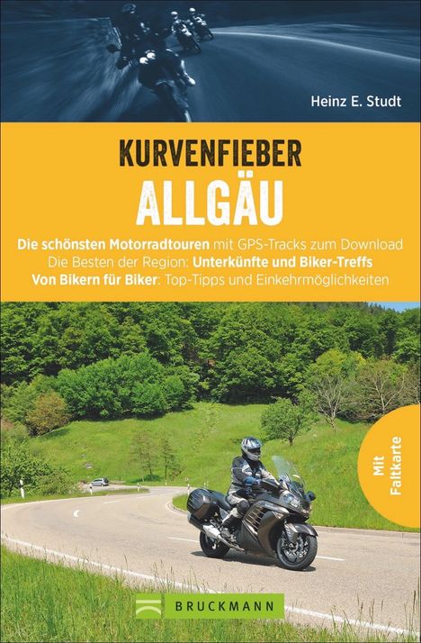Heinz E. Studt: Kurvenfieber Allgäu, Buch
