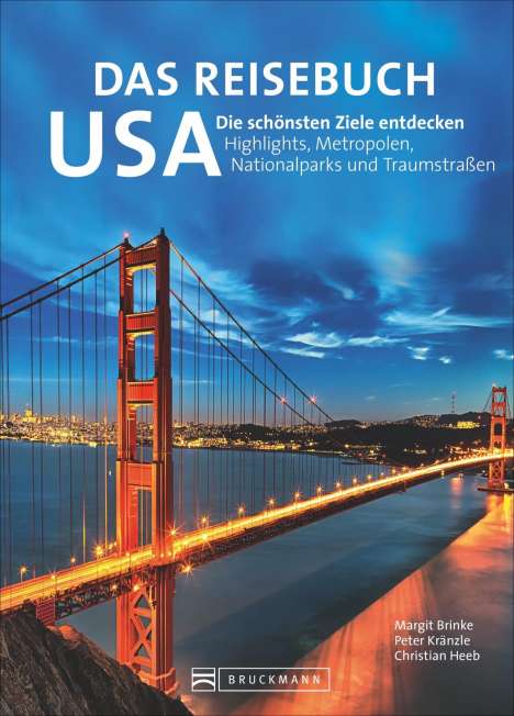 Margit Brinke: Das Reisebuch USA, Buch