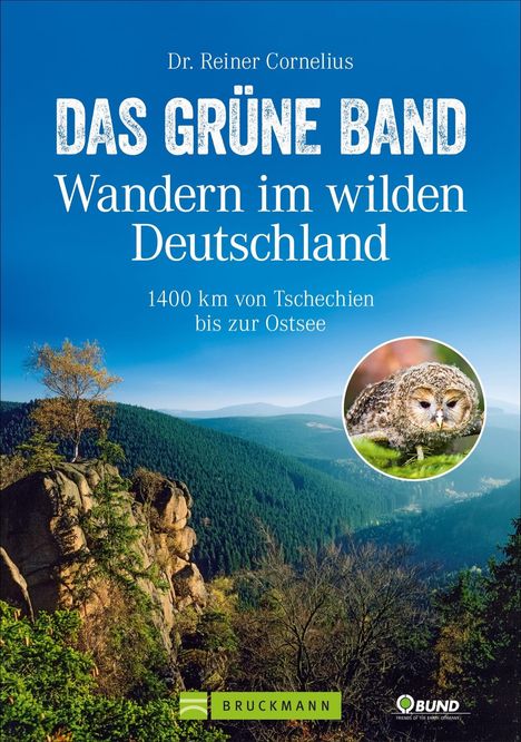 Reiner Cornelius: Das Grüne Band - Wandern im wilden Deutschland, Buch