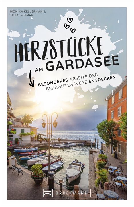 Monika Kellermann: Herzstücke am Gardasee, Buch