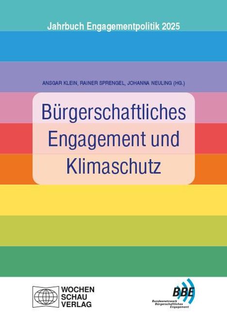 Bürgerschaftliches Engagement und Klimaschutz, Buch