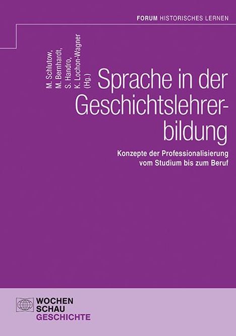 Sprache in der Geschichtslehrerbildung, Buch