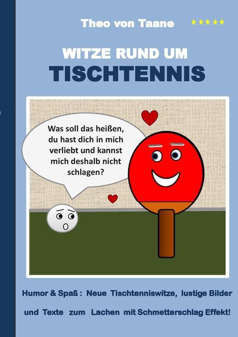 Theo Von Taane: Witze rund um Tischtennis, Buch