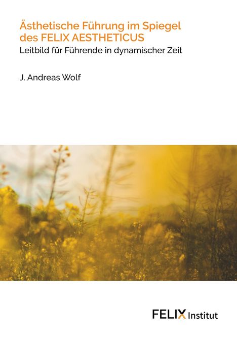 J. Andreas Wolf: Ästhetische Führung im Spiegel des FELIX AESTHETICUS, Buch