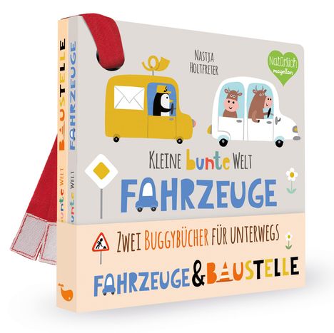 Nastja Holtfreter: Kleine bunte Welt - Fahrzeuge &amp; Baustelle, Buch