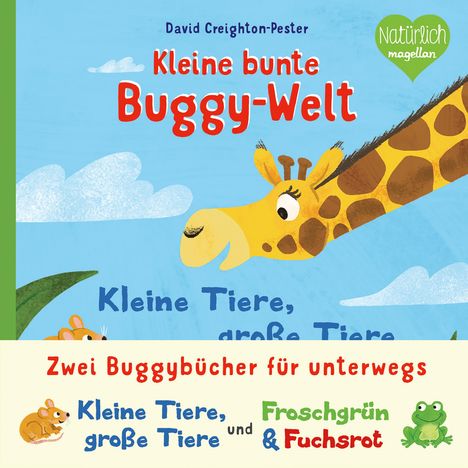 Kleine bunte Buggy-Welt - Kleine Tiere, Große Tiere & Froschgrün & Fuchsrot, Buch
