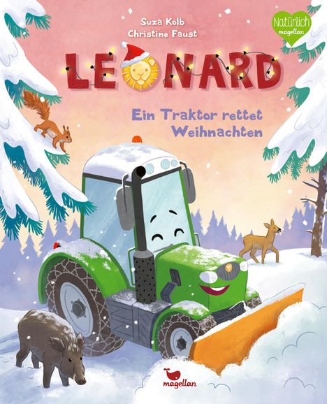 Suza Kolb: Leonard - Ein Traktor rettet Weihnachten, Buch