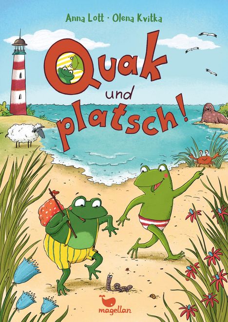 Anna Lott: Quak und platsch!, Buch