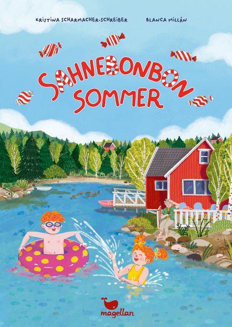 Kristina Scharmacher-Schreiber: Sahnebonbonsommer, Buch