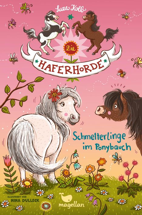 Suza Kolb: Die Haferhorde 04 - Schmetterlinge im Ponybauch, Buch